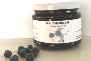Šilauogių uogienė - 330 ml