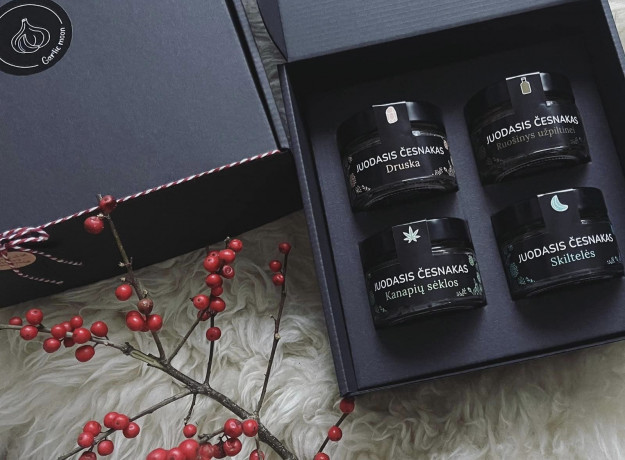 Juodojo česnako rinkinys Garlic Moon