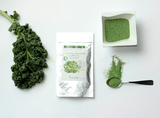 Lapinių kopūstų (Kale) milteliai EKOLOGIŠKI 50 g