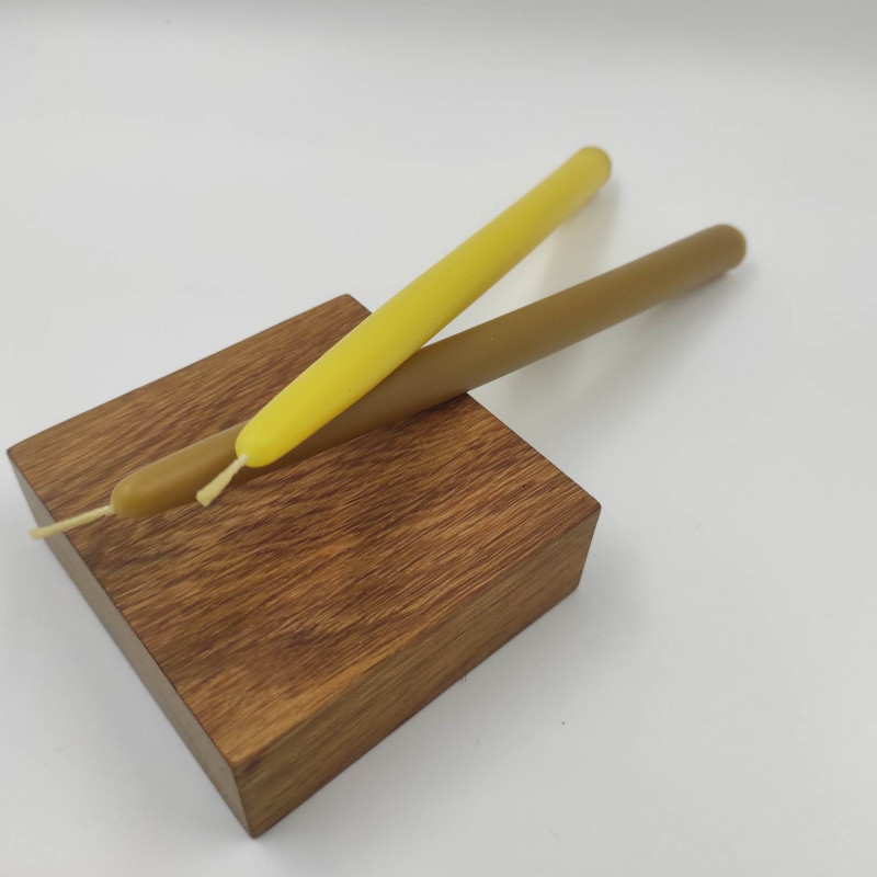 Bičių vaško žvakė „Klasikinė”