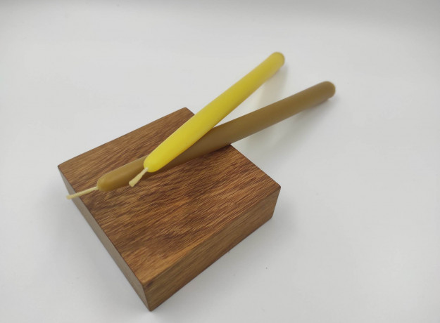 Bičių vaško žvakė „Klasikinė”