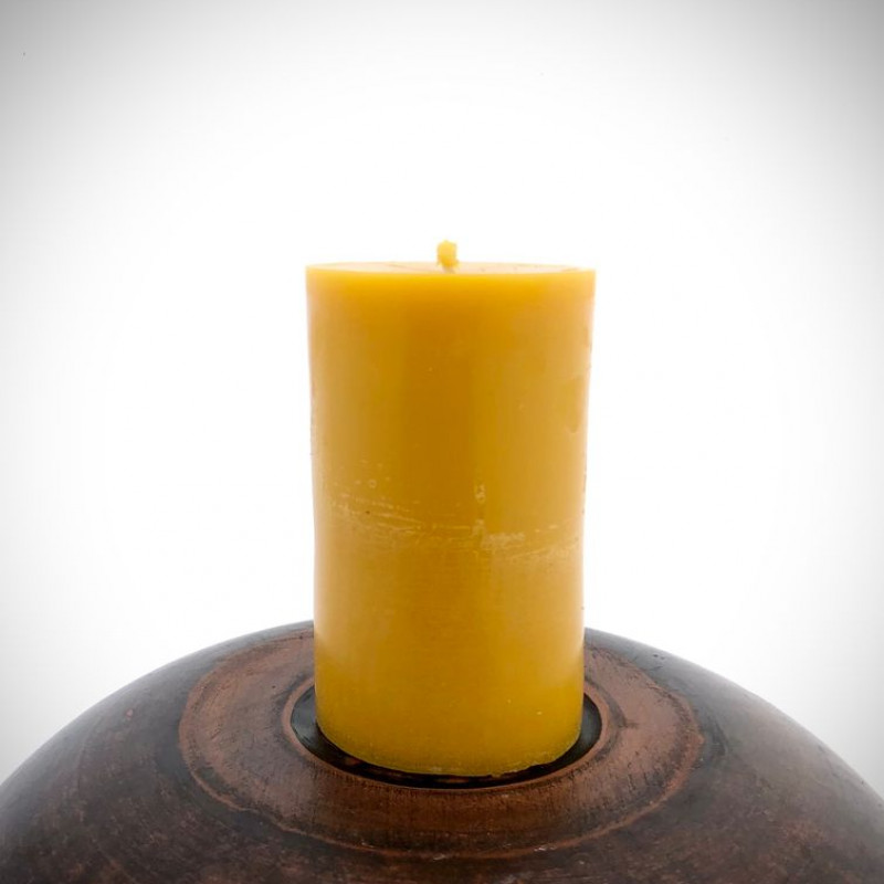 Bičių vaško žvakė "Cilindrinė"