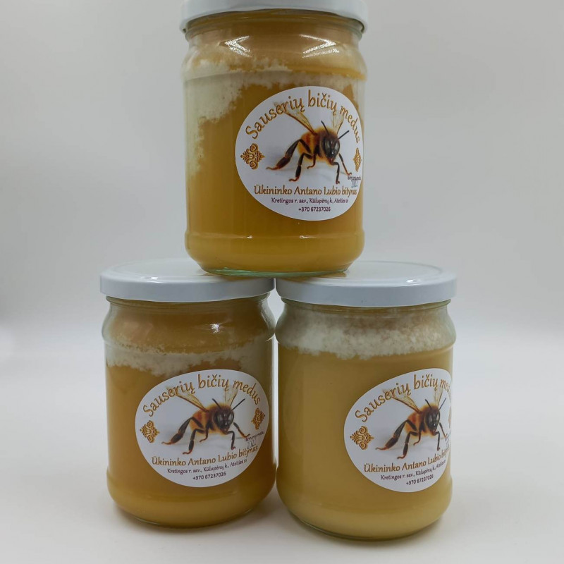 Natūralus medus - 500 ml