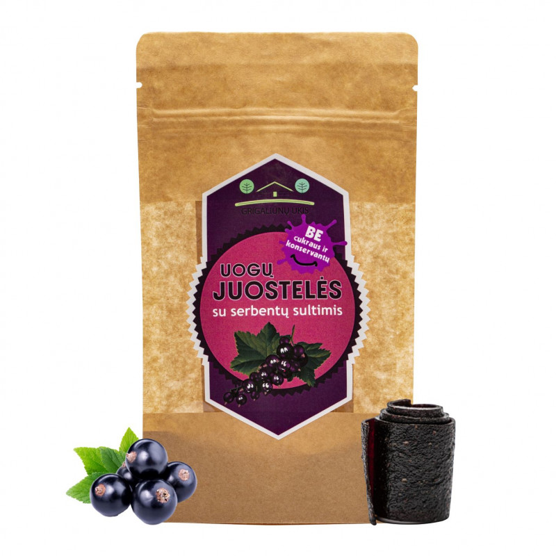 Juodųjų serbentų juostelės