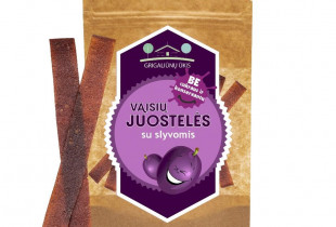 Slyvų juostelės su cinamonu