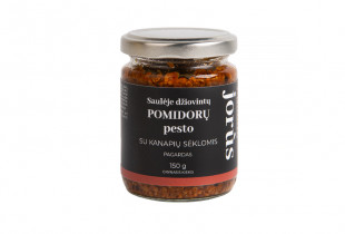 Saulėje džiovintų pomidorų...