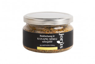 Baklažanų ir kanapių sėklų...