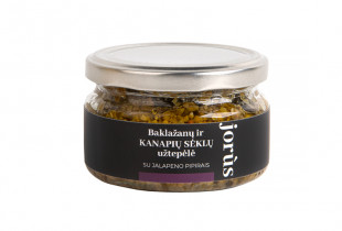 Baklažanų ir kanapių sėklų...