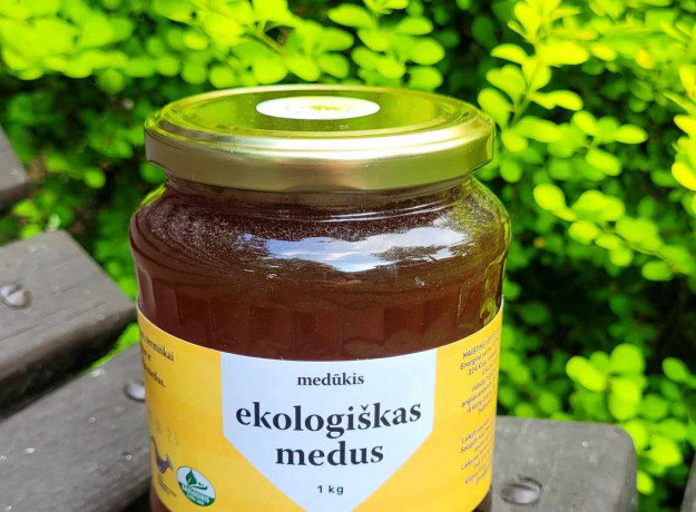 Ekologiškas medus 1 kg (šviežias, iš pamiškės pievų)