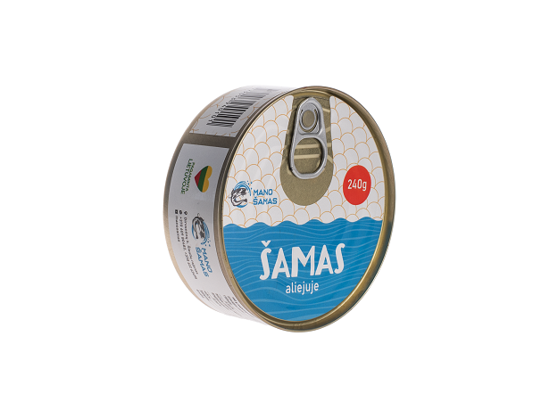 Šamo konservai aliejuje