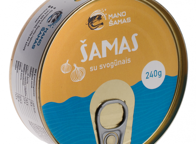Šamo konservai su kepintais svogūnais