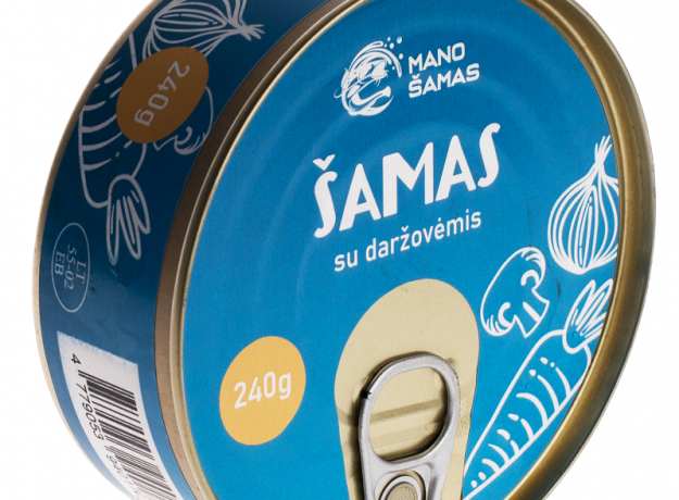 Šamo konservai su daržovėmis