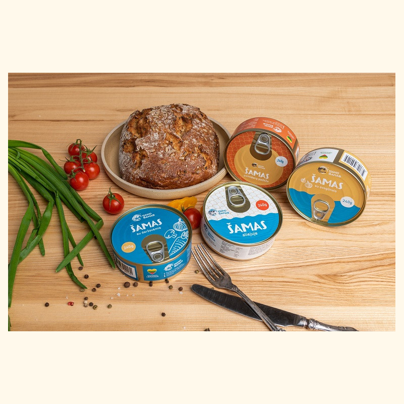 Šamo konservai su daržovėmis