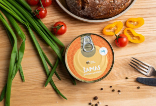 Šamo konservai pomidorų padaže