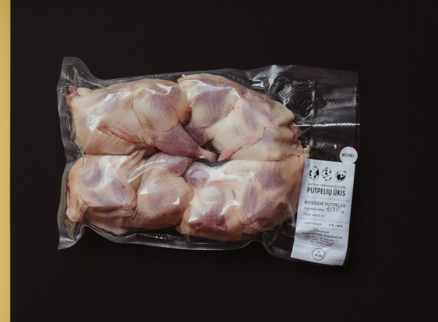 Mėsinės putpelės, 1 kg