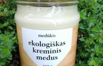 Ekologiškas kreminis medus 220 g