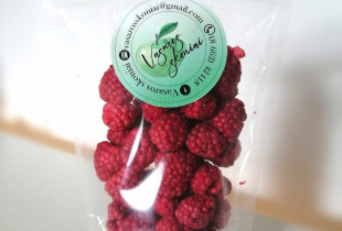 Šaltyje džiovintos avietės