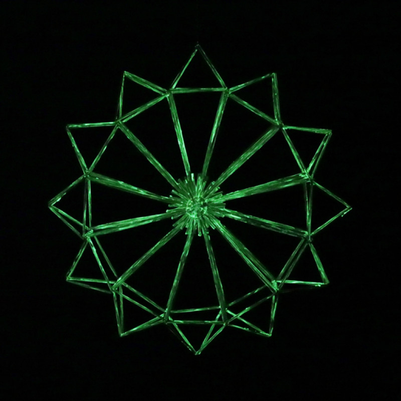 Kūrybinis rinkinys ,,Šeimos šiaudinės žvaigždės vėrimas”