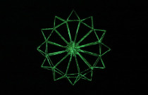 Kūrybinis rinkinys ,,Šeimos šiaudinės žvaigždės vėrimas”