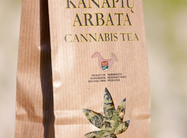 Ekologiška kanapių arbata Žiedai 