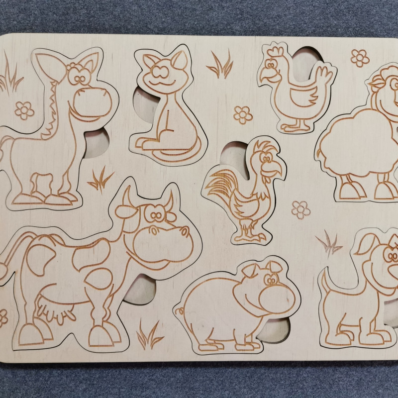 Dėlionė „Gyvūnai“