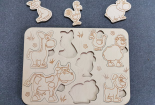 Dėlionė „Gyvūnai“