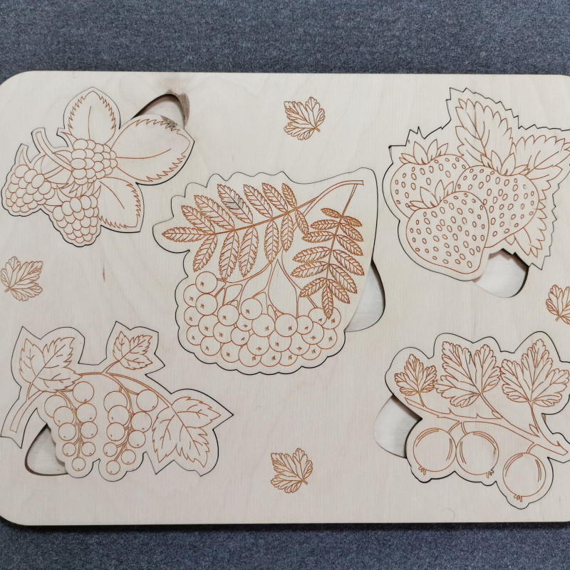 Dėlionė „Uogos“