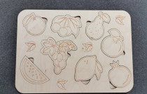 Dėlionė „Vaisiai“