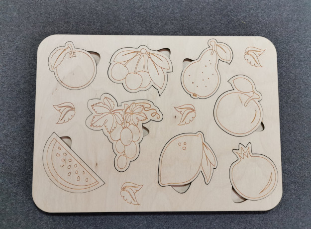 Dėlionė „Vaisiai“