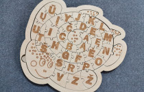 Dėlionė „Vėžliuko abėcėlė“