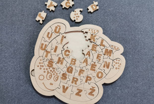 Dėlionė „Vėžliuko abėcėlė“