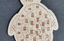 Dėlionė „Vėžliuko skaičiai“