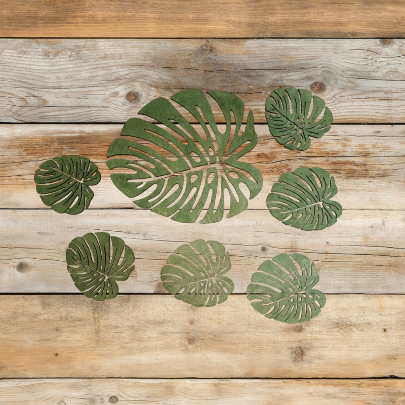 Stalo padėkliukai „Monstera“