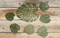 Stalo padėkliukai „Monstera“