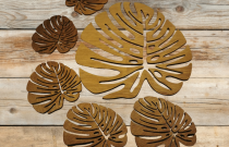 Stalo padėkliukai „Monstera“