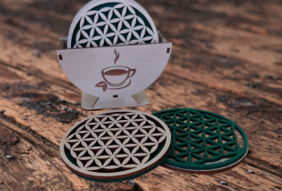 Padėkliukai su stoveliu