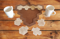 Stalo padėkliukai „Granatai“