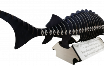 Dekoracija buteliui „Erškėtas“