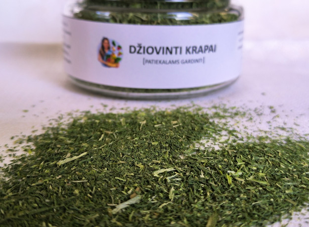 Džiovinti krapai 60 g