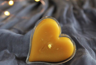 Žvakė Širdelė iš ekologiško...