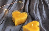 Žvakė Širdelė iš ekologiško bičių vaško