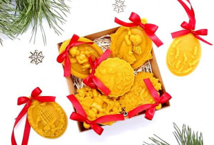 Klasikinių kalėdinių vaško...