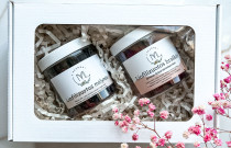 Mini mėlynių ir braškių rinkinys