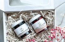 Mini mėlynių ir braškių rinkinys