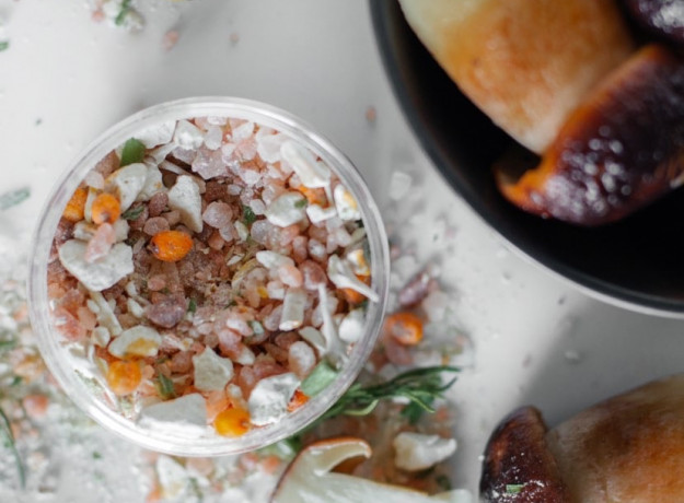 Prieskoninė druska su baravykais