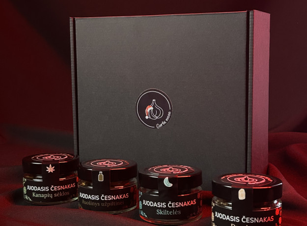 Juodojo česnako rinkinys Garlic Moon