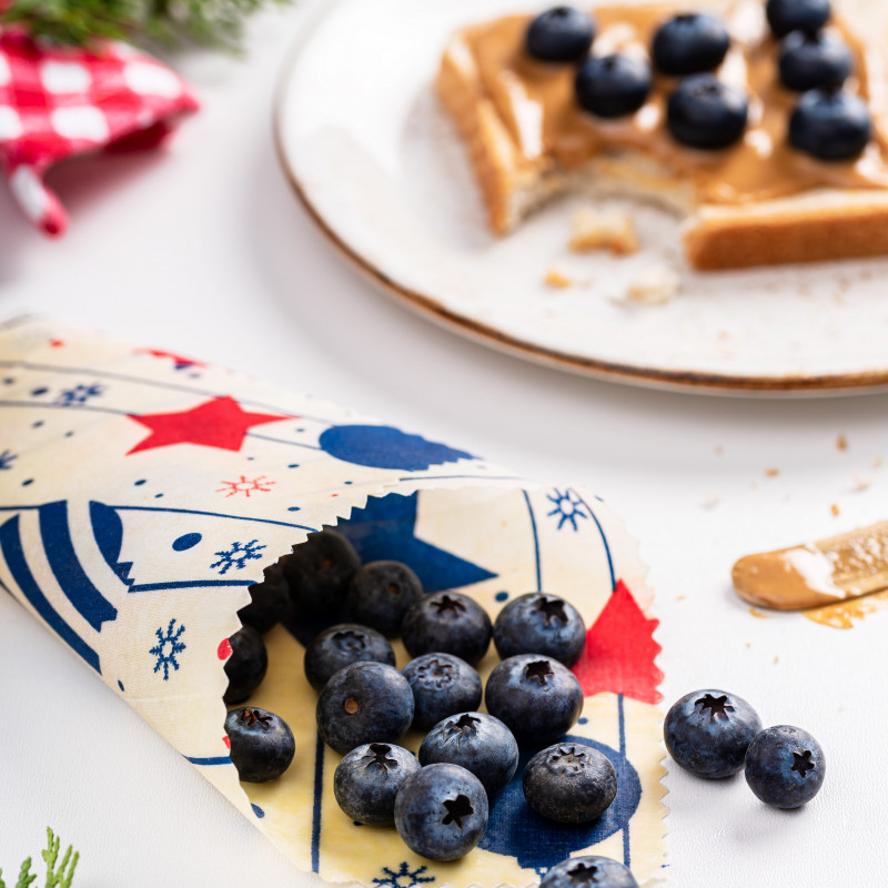 3 dydžių bičių vaško drobelių rinkinukas