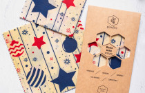 3 dydžių bičių vaško drobelių rinkinukas