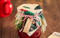 3 dydžių bičių vaško drobelių rinkinukas (Kalėdinis)