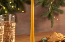 Klasikinės bičių vaško žvakės